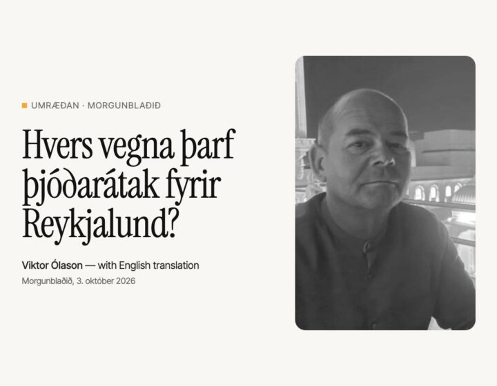 Hvers vegna þarf þjóðarátak fyrir Reykjalund?