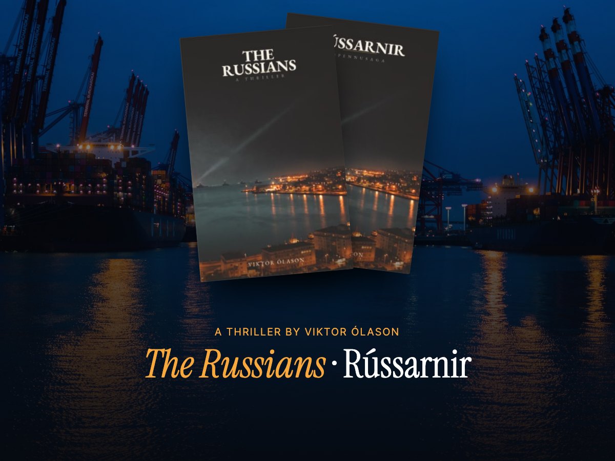 The Russians by Viktor Ólason: a thriller about a country with no army